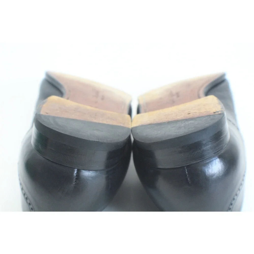 Mezlan Havana‎ Black Dress Shoes Mens 15 W Spain Tassel Brogue Loafer Old Money